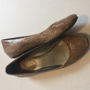 Cole Haan Nike Air Snake Skin Ballet Flat 9B